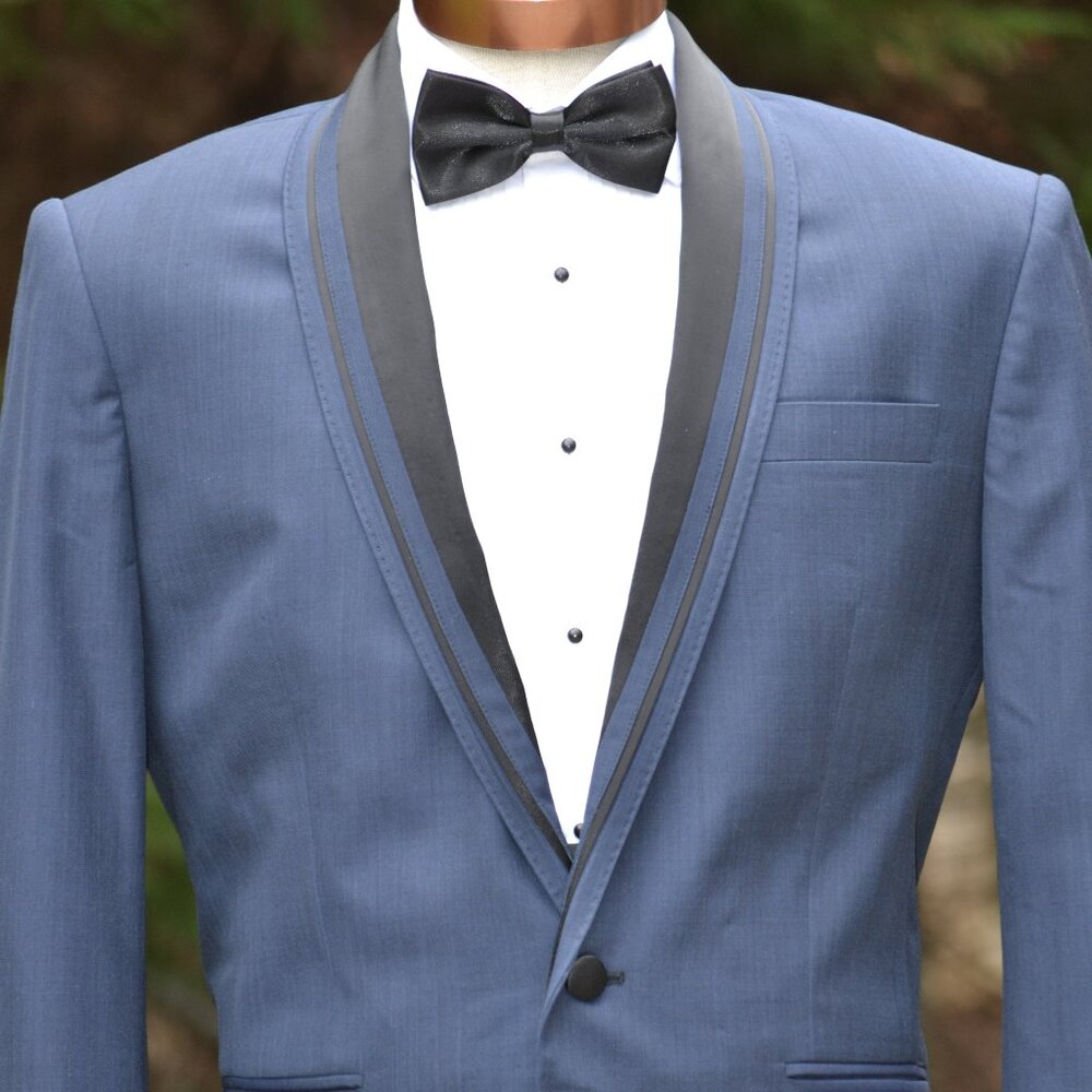 Blue Dinner Jacket - Picture 2 of 3